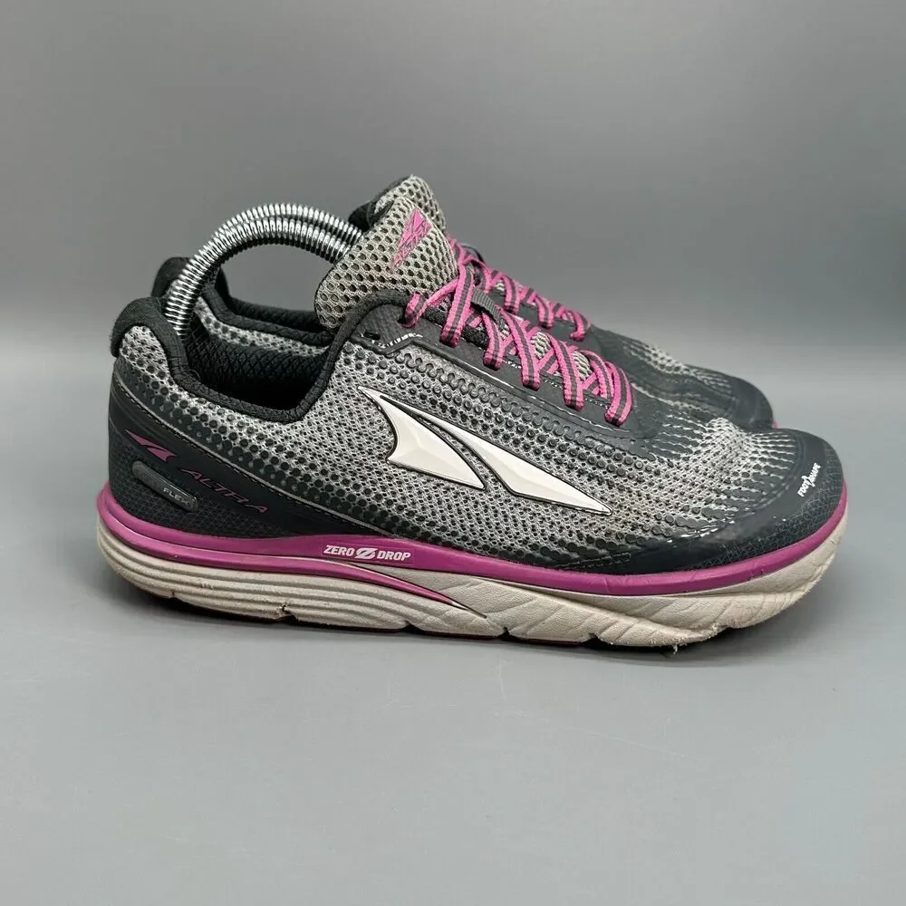Altra Torin 3.0 Women's 9 Gray Athletic Running Low Top Shoes Lace-Up Sneaker
